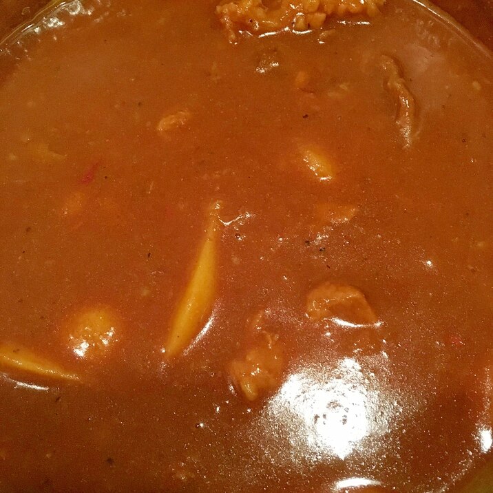 手抜きカレー